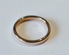 9ct 2mm Wedding Ring, handmade 100% recycled gold