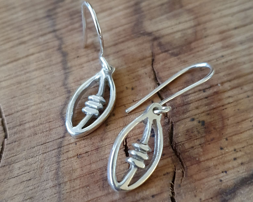 Ball drop 2025 earrings silver